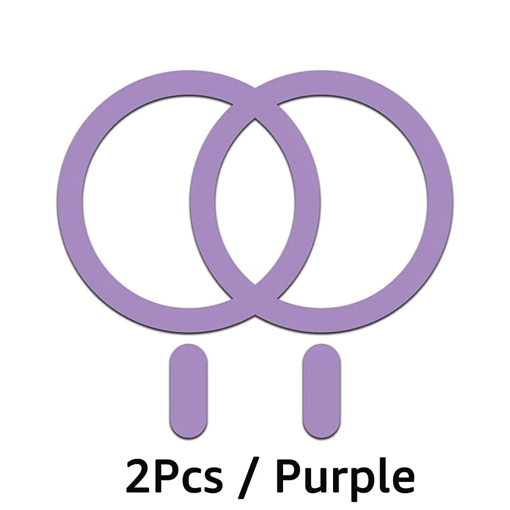 For Magsafe Magnetic Plate Ring Universal Metal Iron Sticker Support Wireless Charger Metal Plate Sheet for Magnet Car Holder