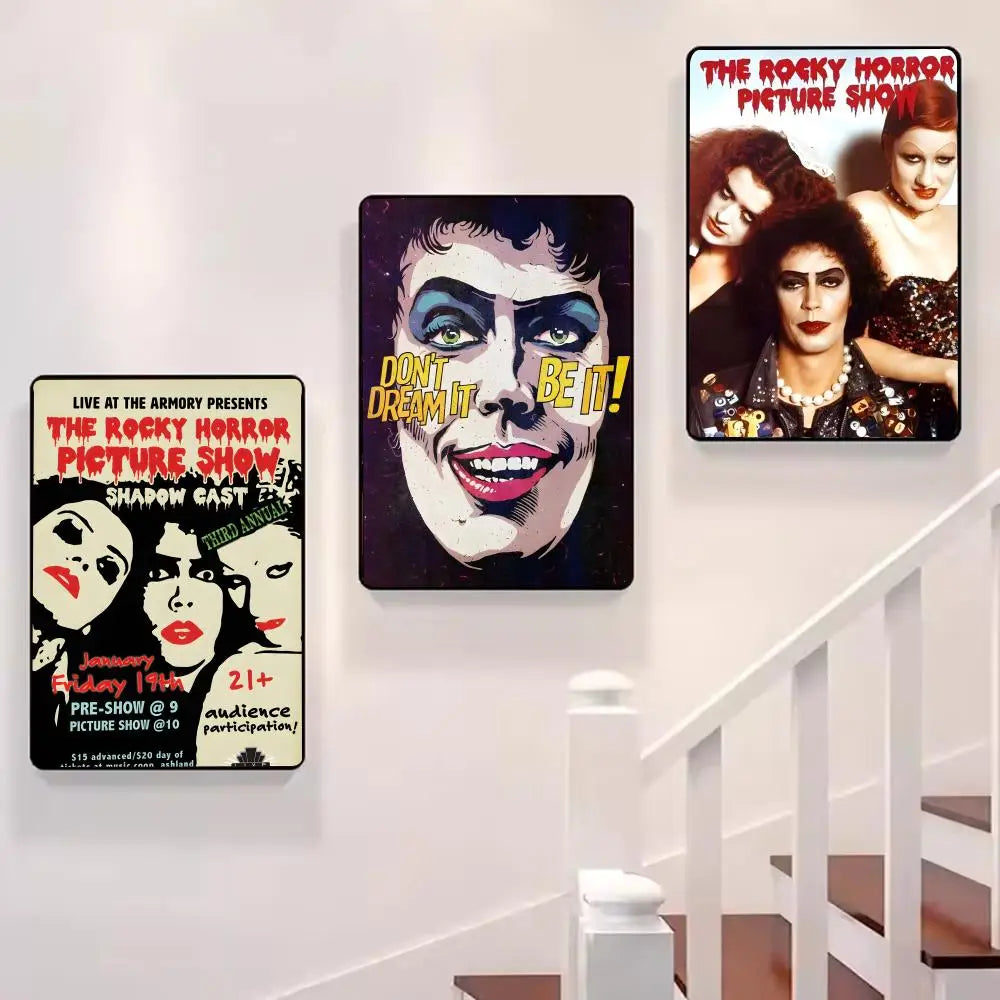 The Rocky Horror Picture Show Movie Painting Calligraphy Canvas Poster: Crease Free Waterproof Durable All Space Wall Decor