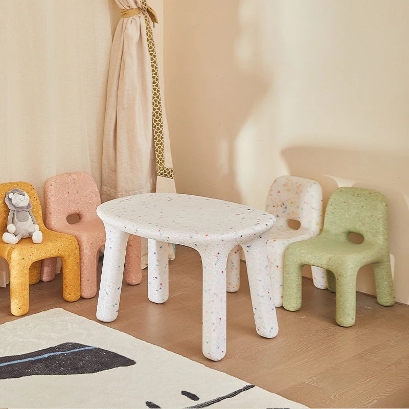 Kids Study Table and Chairs Set