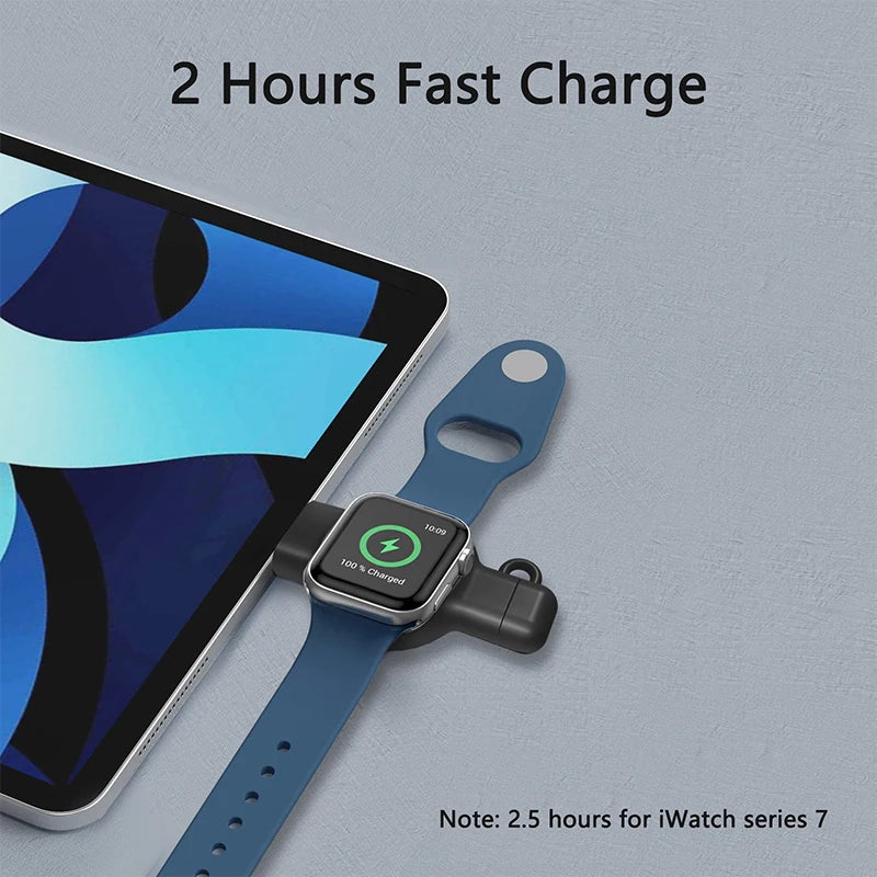Fast Magnetic Wireless Charger For Apple Watch 8 7 6 5 4 3 SE Ultra 2 IWatch Dock Adapter Chargers Portable USB Charging Station