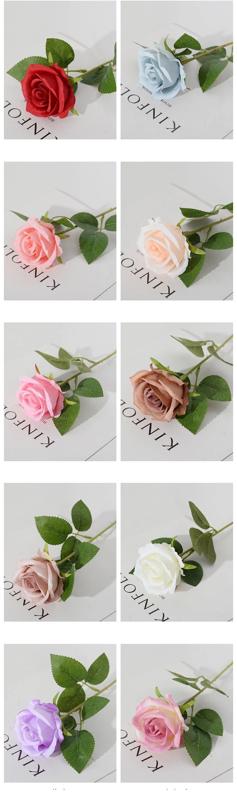 3/5/10/20pcs Silk Artificial Roses Flowers Bouquet Beautiful Fake Roses for Wedding Home Decor Fake Flowers Valentine's Day Gift