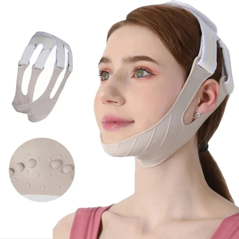 Silicone Face Slim Bandage Women Chin Cheek Lift Up Belt V Line Face Shaper Facial Anti Wrinkle Strap Skin Care Beauty Tools