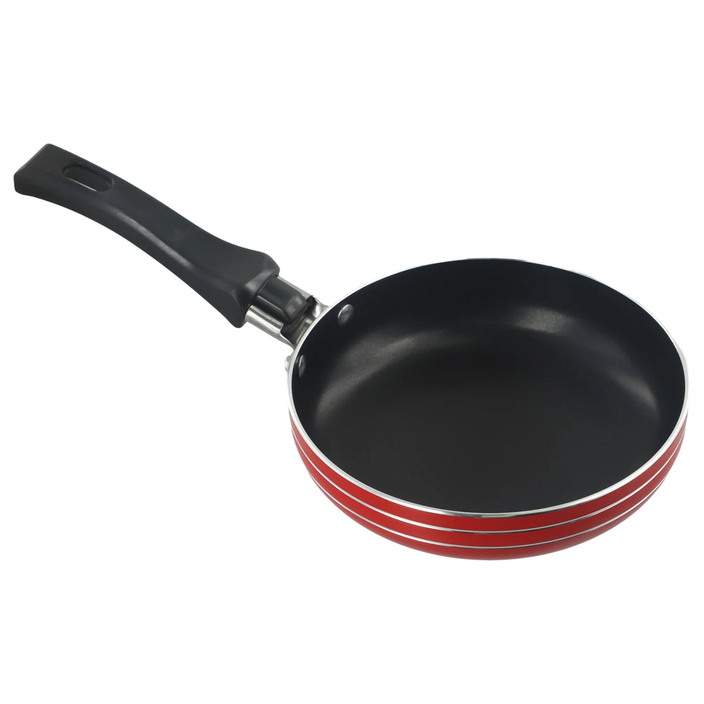 12cm/14cm/16cm Mini Frying Pan Non-Stick Steel Frypan Pot Saucepan