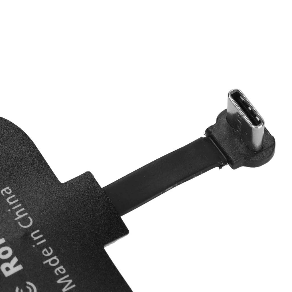 Type-C Wireless Charger Universal Ultra-Thin Wireless Charging Receiver Pad Includes Magnetic Charging Cable