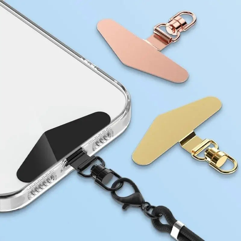 360° Rotation Metal Steel Phone Tether Tab Cell Phone