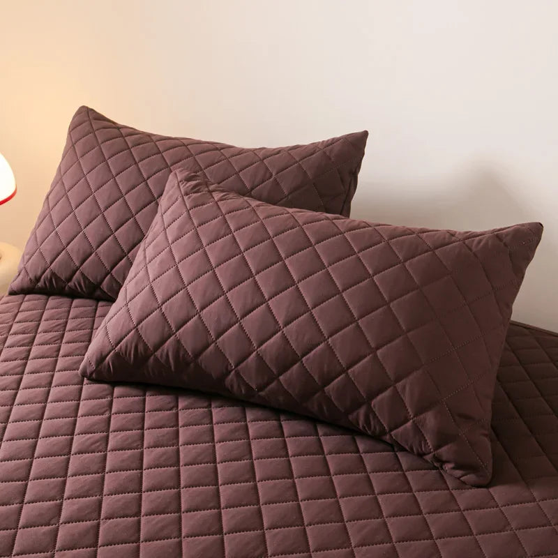 Waterproof Pillowcase, Excluding Pillows 3 Types of Jacquard 48x74cm Pillowcase for Bedroom,Pillow Cover for Home