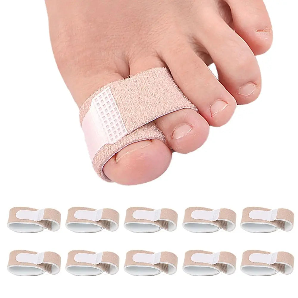 Hammer Toe Straightener Corrector, Broken Toe Wraps with Soft Padded for Women & Men Pain Relief, Big Toe Splint Protec