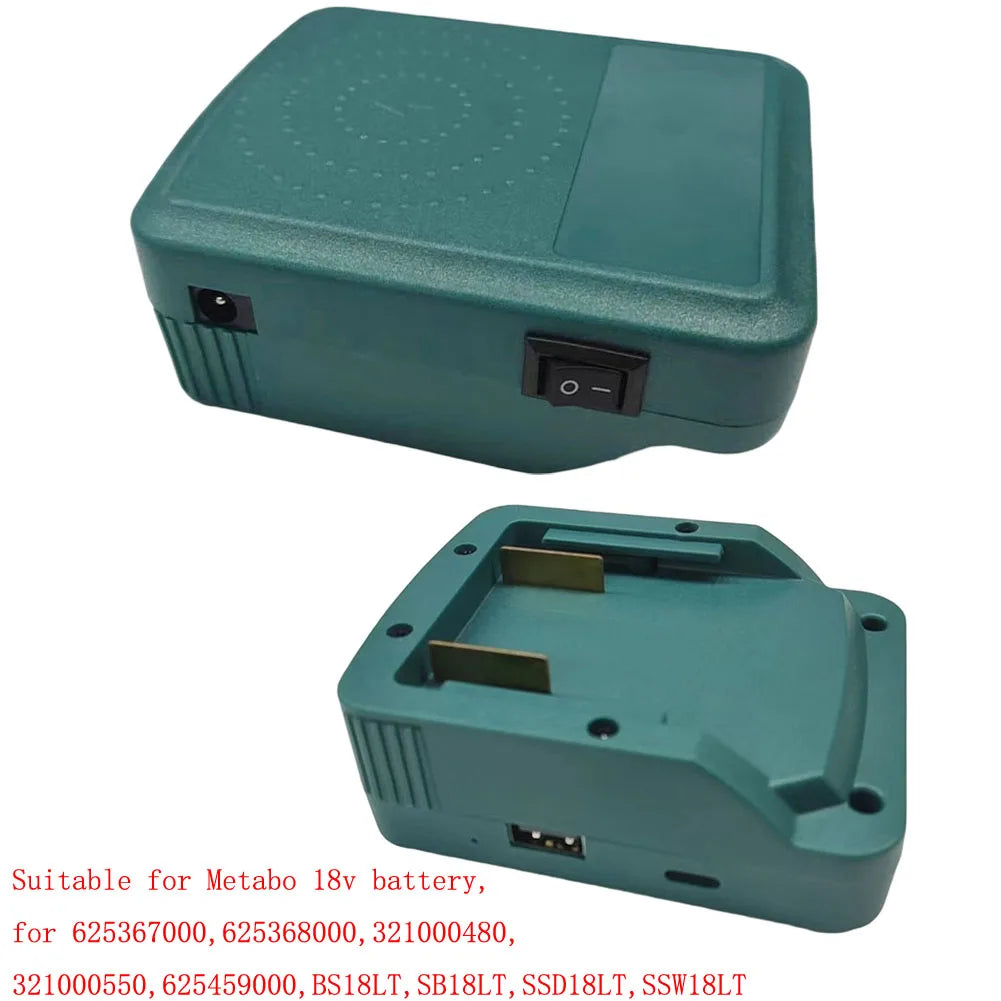 Wireless Charger Adapter for Metabo 18V Battery