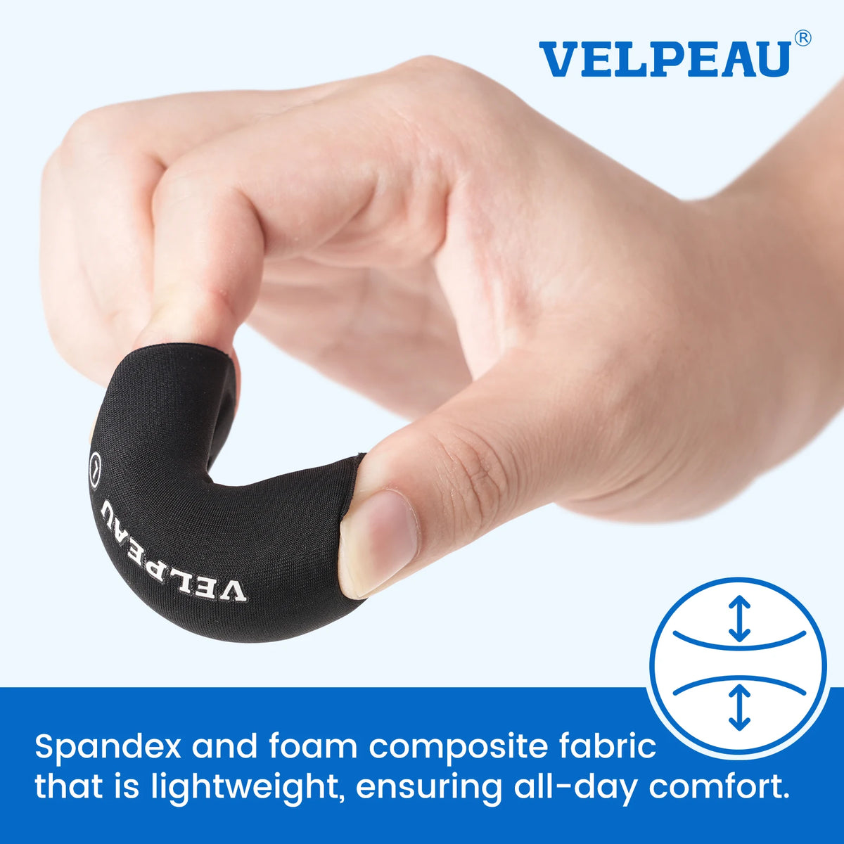 VELPEAU Trigger Finger Splint for Straighten Sprain Joint Protection