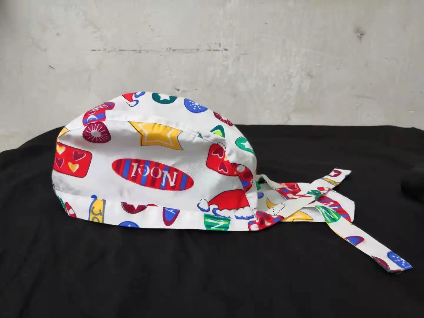 Kitchen Chef Oil Proof Hat Pirate Hat Cook Cap Work Streamer Duck Lady