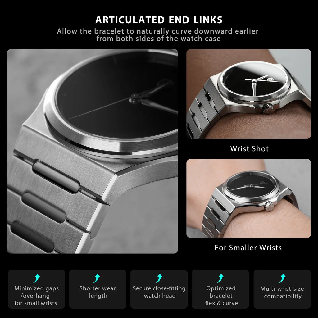 Watchdives WDC0001 PREMIER Super Black 39mm Automatic Watch Miyota