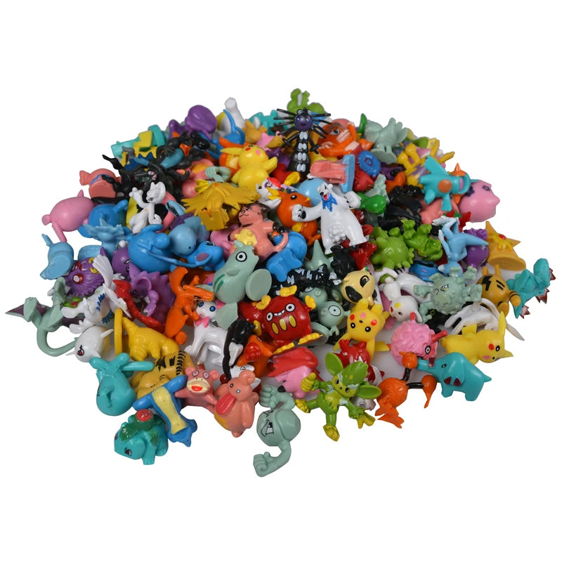 144 Style Pokemon Figure Toys Anime Pikachu Action Figure