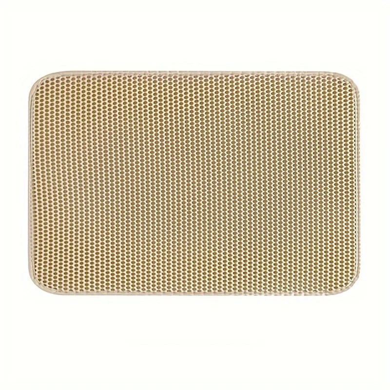 Eva Cat Litter MatDouble Layer Waterproof Cat Litter Mat Pet Litter Box Mat Pet Toilet Cat Mat Cat Toilet Mat
