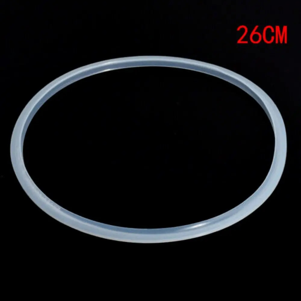 20-32cm Pressure Cooker Seal Ring Rubber Replacement Silicone Clear Gasket Kitchen Tool Heat Resistant