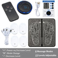 EMS Foot Massager Mat Electric TENS Feet Massager Pad