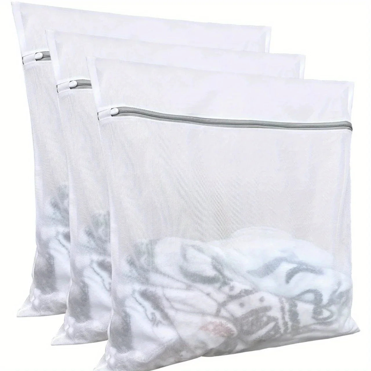 10/5Pcs Mesh Laundry Bags, Mesh Wash Bags, Durable Mesh Structure with Strong Zipper, Suitable for Underwear, Delicate Clothes