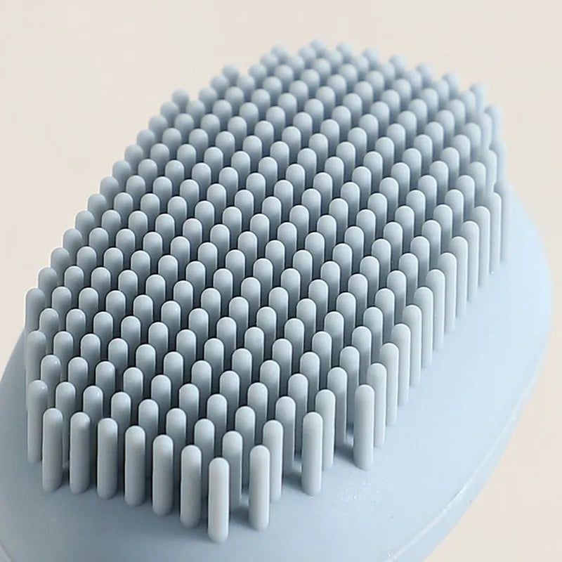 1PC Double-Headed Silicone Facial Cleansing Brush Face Mask Brushes Massage Applicatior Tool for Skin Care Face Makeup Brushes