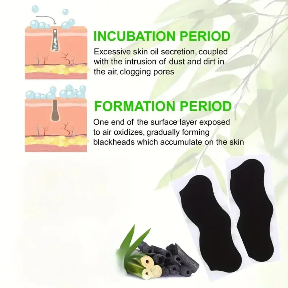 Unisex Nose Deep Cleansing Strips Blackhead Remover Mask for Acne Shrink Pore Nose Sticker Cleaner Skin Care Strip Tools