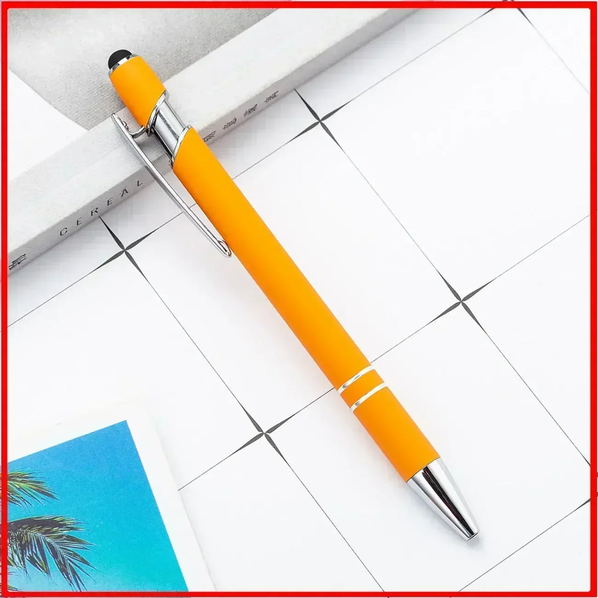 Light Metal Ballpoint Pen Touch Screen Pen Office School