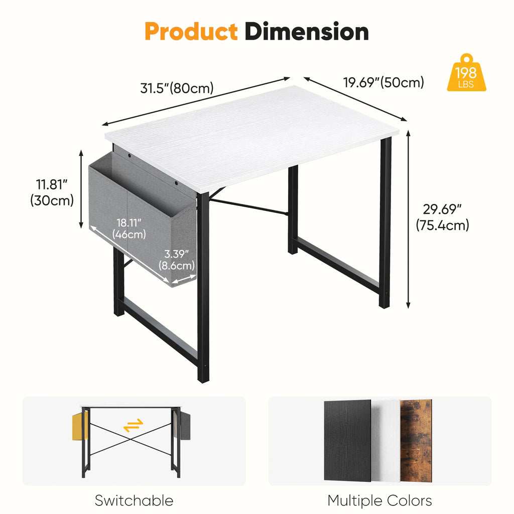 Adjustable Computer Desk With Storage Bag