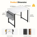 Adjustable Computer Desk With Storage Bag