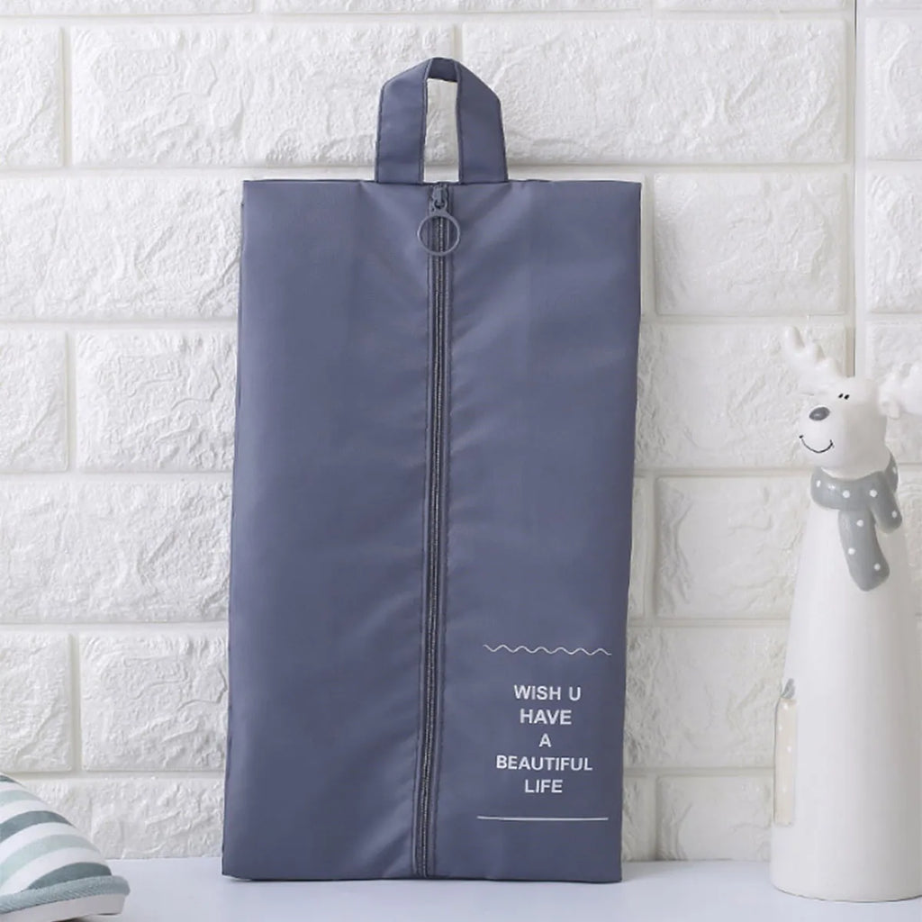 1pc-Travel Shoe Storage Bag Foldable Waterproof Shoe Bag Large