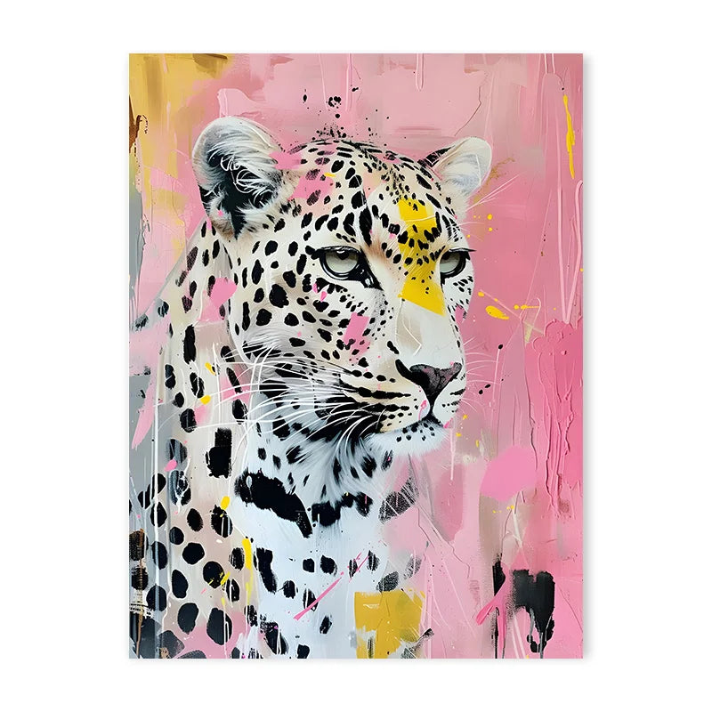 Colorful Bathtub Animal Tiger Zebra Black Cat Aesthetic Canvas Painting Nordic Bathroom Wall Art Poster Living Room Home Decor