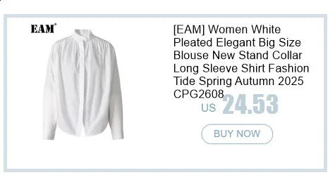 EAM Yellow Irregular Midi Sweatshirt New Hooded Drawstring Long Sleeve Women Big Size Fashion Tide Spring Autumn 2026 1DH3876