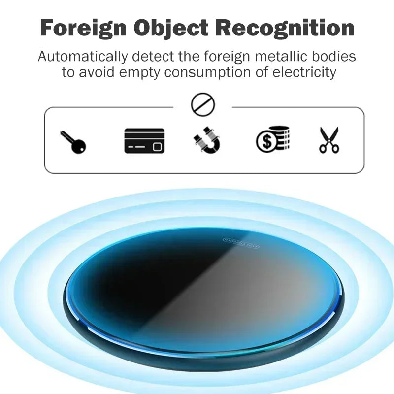 15W Fast Wireless Charger for vivo X200 Pro/X100 Pro/X100s Pro/X100 Ultra/X90 Pro Plus Wireless Charging Pad with Type-C Cable