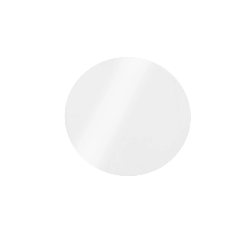 500Pcs Round Button Badge Parts Material 25mm 37mm 44mm 58mm DIY Badge Supplies Aluminum Top Plastic Clip Bottom & Plastic Film