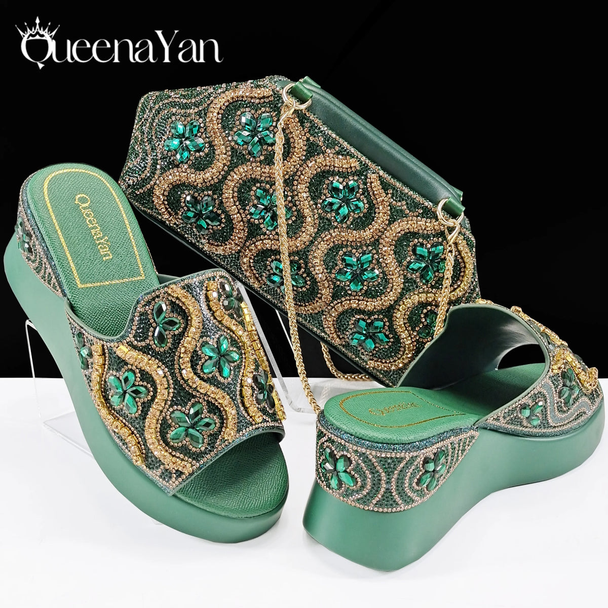 Queena Yan High Quality Newst Hot Selling Open Toe