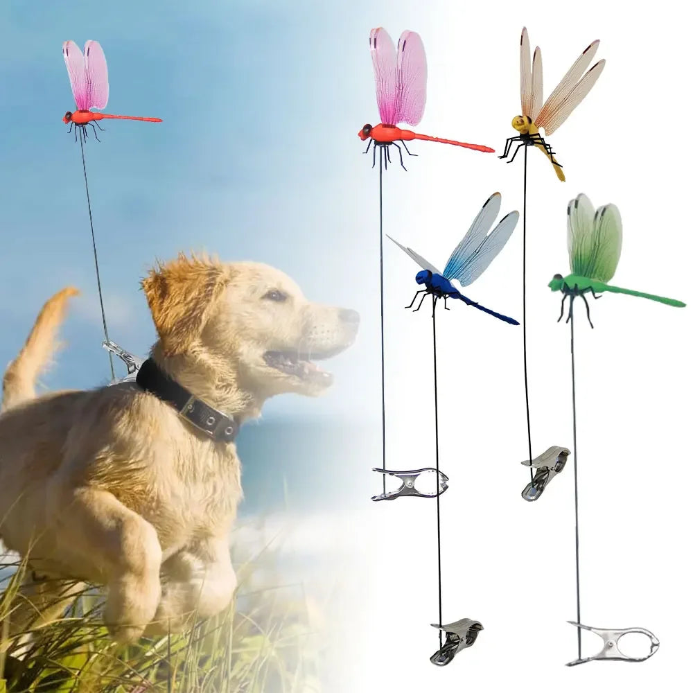 20-3pcs Simulation Dragonfly Clip Bug Deterrent Realistic Dragonfly Hat Clip Bug Repellent Dragonfly Home Garden Decor