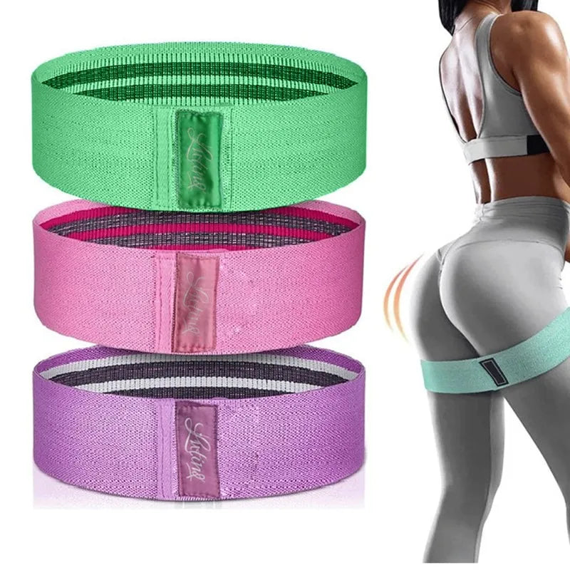 WorthWhile Stretch Hip Resistance Bands Yoga Legs Butt Anti