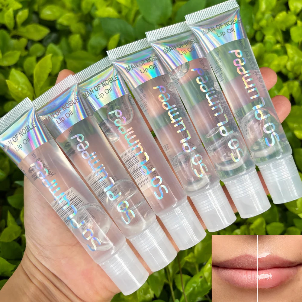 Fruity Flavor Watery Glossy Lip Gloss Set Clear Lip