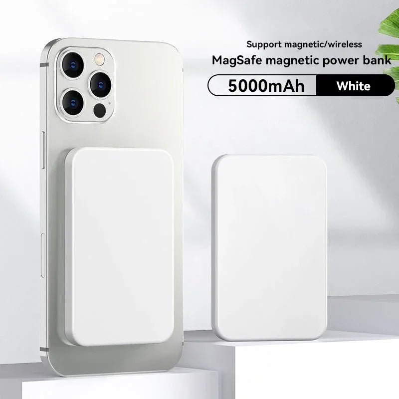 OnePlus 50000mAh Magnetic Power Bank, 22.5W PD Fast Charging Wireless Charger Portable Battery Pack with USB C Input Output