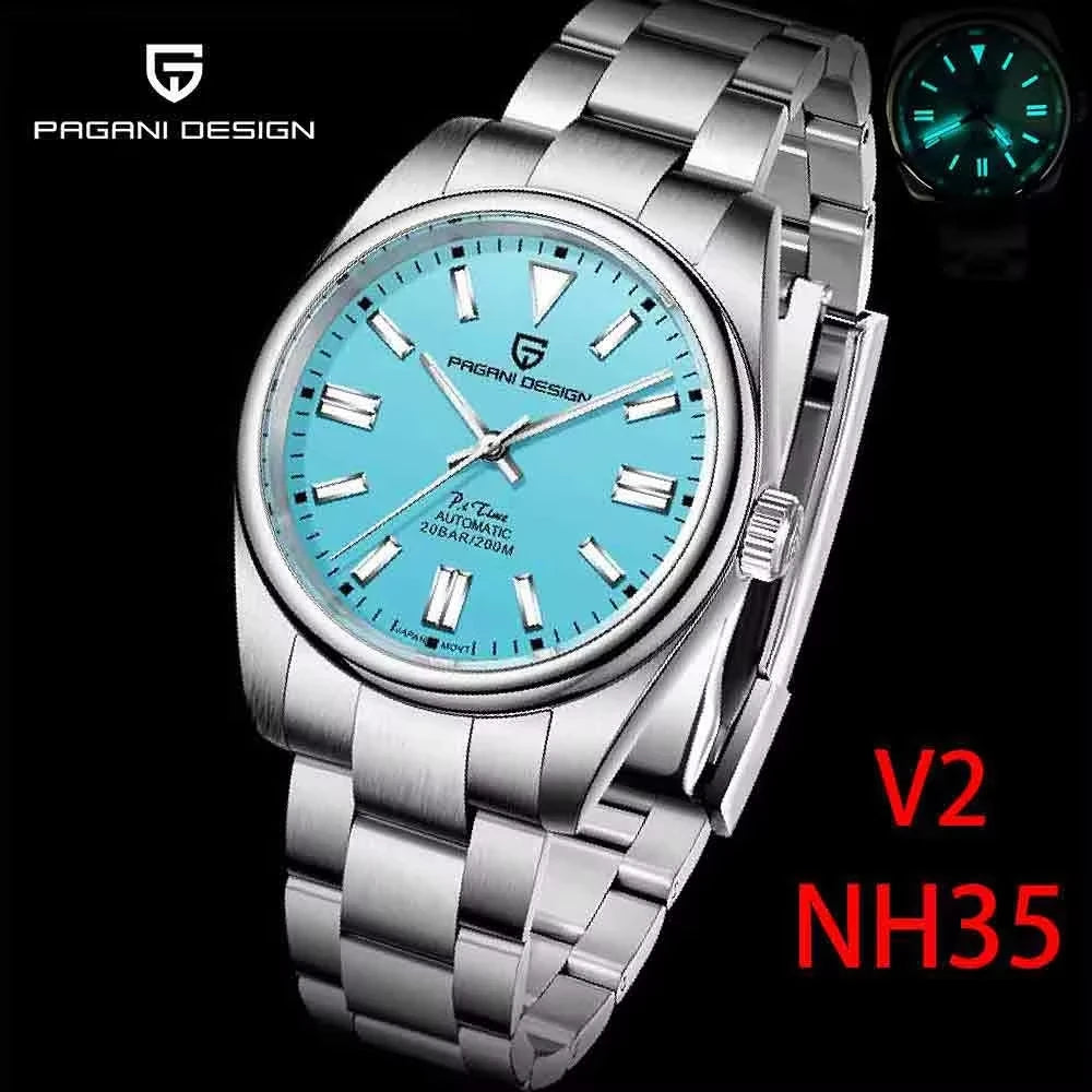 Pagani Design New 39mmMen's Mechanical Watches Nh35/8215