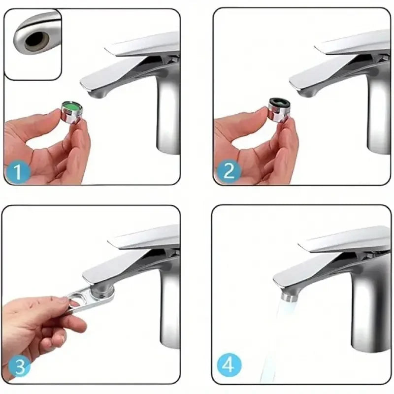 Universal Faucet Aerator Key Wrench