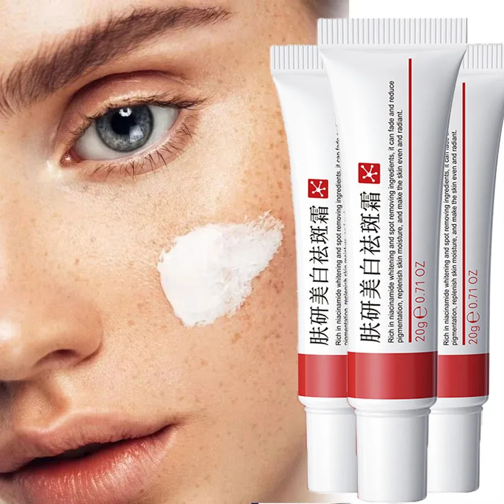 Mild niacinamide whitening and blemish cream, lightens melanin dull pigment, moisturizes skin care
