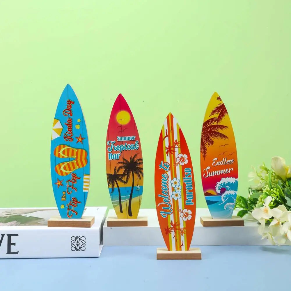 Multifunctional Surfboard Table Top Surf Board Decor For Wall Surf Board Decor For Wall Surfboard Beach Signs Summer Wood Sign
