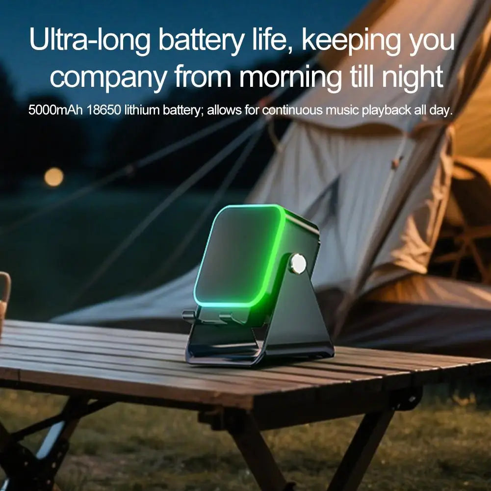 Multifunctional Bluetooth Speaker Magnetic Adjustable Desktop Tablet Bracket Support Portable Wireless Charger Phone Holder