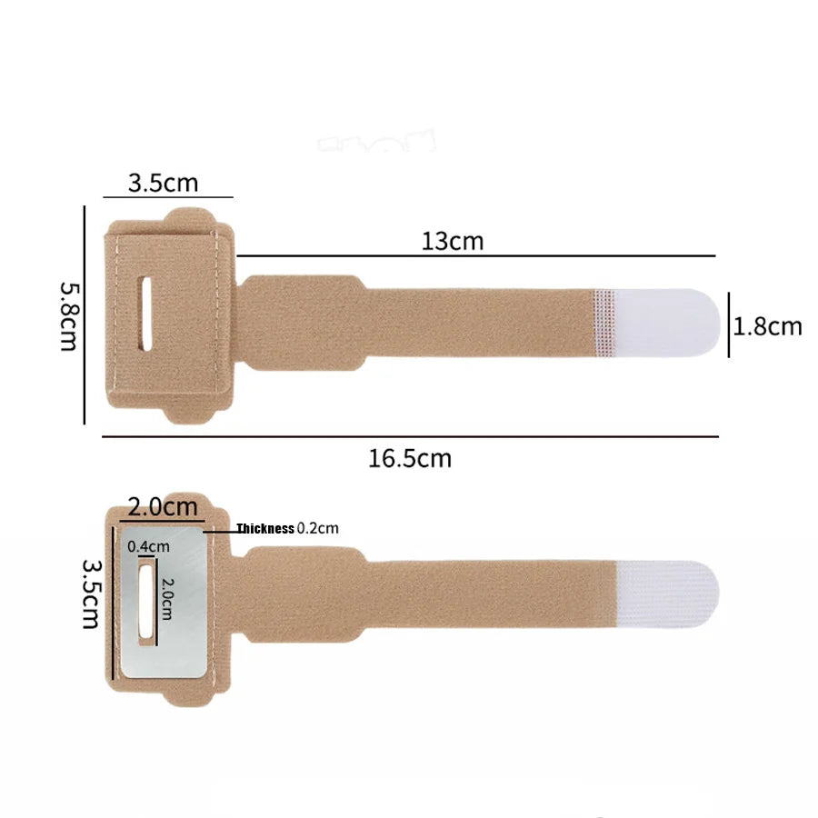 Hammer Toe Straightener Toe Splints Bandages for Correcting Hammertoe Crooked & Overlapping Toes Protector