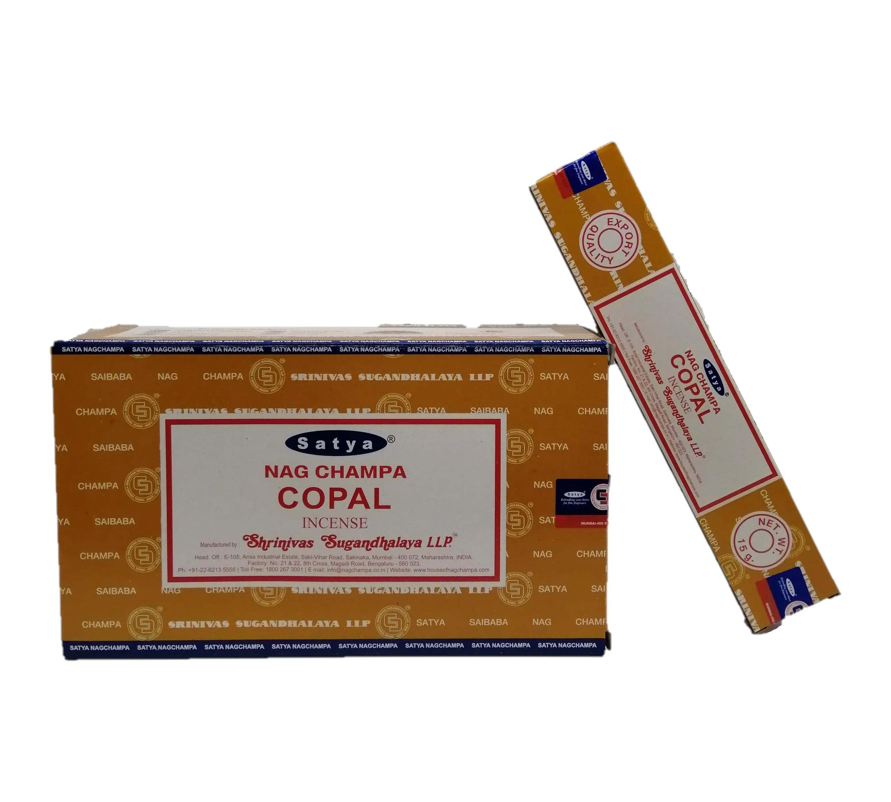 Incense Complete Boxes Satya Nag Champa Original, Goloka Agarbathi Palo Santo Reiki Cinnamon Money Lavender Rose Natural Rosemary Namaste Patchouli Tulsi Cones (Handmade in India) + Gift Burner