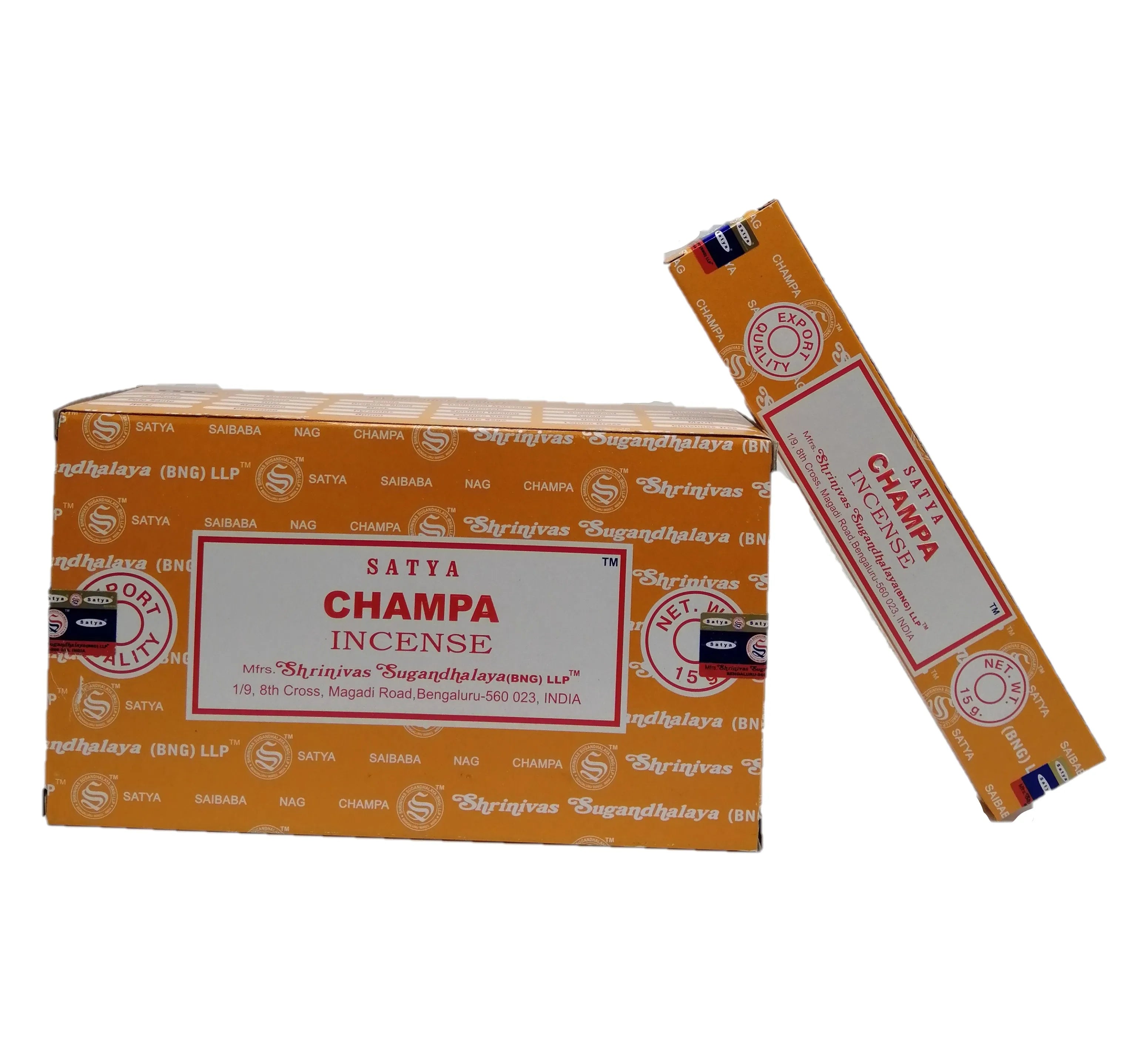 Incense Complete Boxes Satya Nag Champa Original, Goloka Agarbathi Palo Santo Reiki Cinnamon Money Lavender Rose Natural Rosemary Namaste Patchouli Tulsi Cones (Handmade in India) + Gift Burner