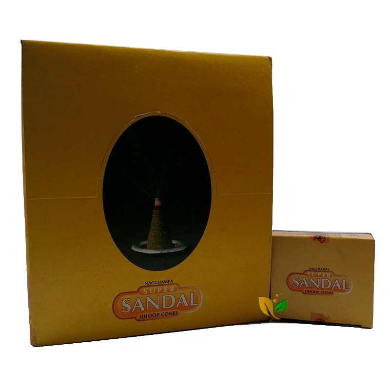 Incense Complete Boxes Satya Nag Champa Original, Goloka Agarbathi Palo Santo Reiki Cinnamon Money Lavender Rose Natural Rosemary Namaste Patchouli Tulsi Cones (Handmade in India) + Gift Burner