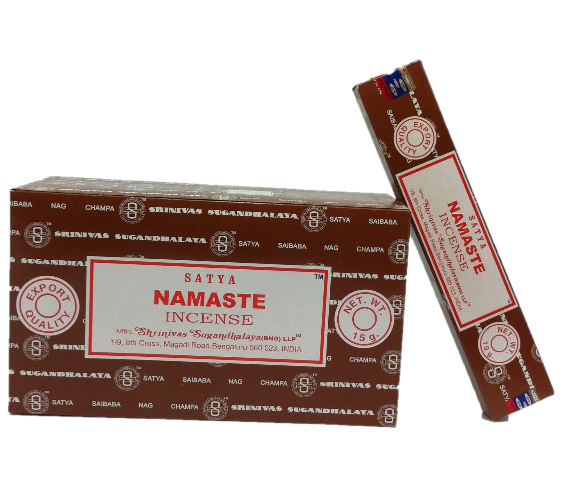 Incense Complete Boxes Satya Nag Champa Original, Goloka Agarbathi Palo Santo Reiki Cinnamon Money Lavender Rose Natural Rosemary Namaste Patchouli Tulsi Cones (Handmade in India) + Gift Burner