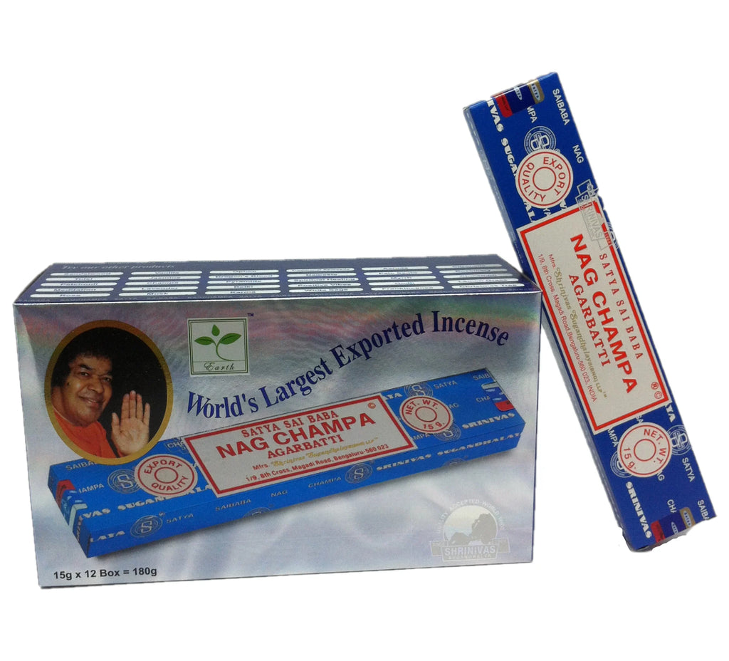 Incense Complete Boxes Satya Nag Champa Original, Goloka Agarbathi Palo Santo Reiki Cinnamon Money Lavender Rose Natural Rosemary Namaste Patchouli Tulsi Cones (Handmade in India) + Gift Burner
