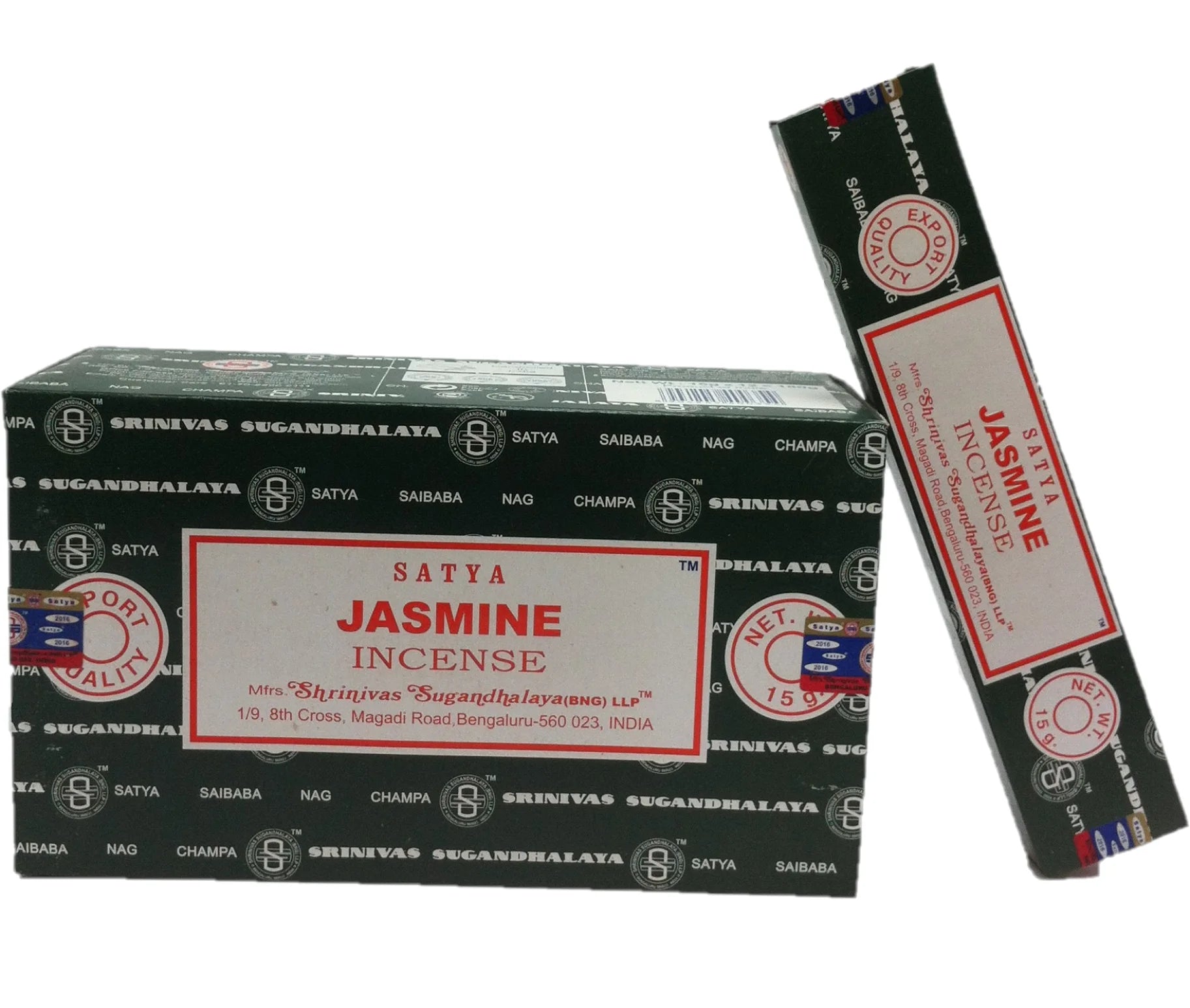Incense Complete Boxes Satya Nag Champa Original, Goloka Agarbathi Palo Santo Reiki Cinnamon Money Lavender Rose Natural Rosemary Namaste Patchouli Tulsi Cones (Handmade in India) + Gift Burner
