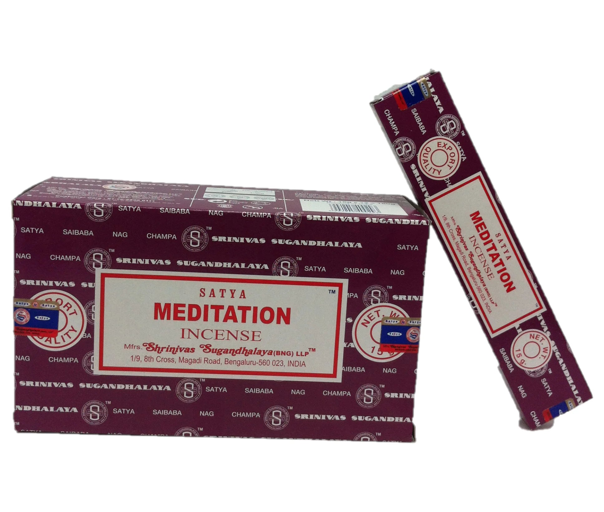Incense Complete Boxes Satya Nag Champa Original, Goloka Agarbathi Palo Santo Reiki Cinnamon Money Lavender Rose Natural Rosemary Namaste Patchouli Tulsi Cones (Handmade in India) + Gift Burner